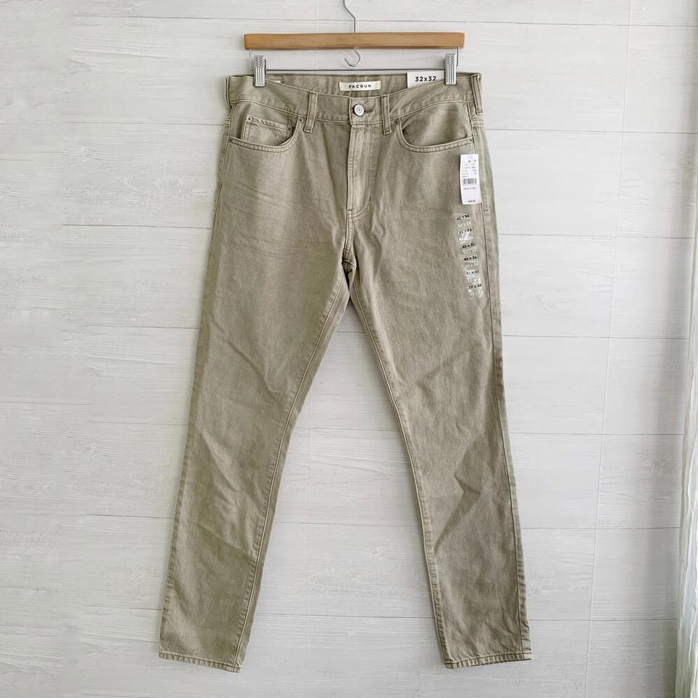 NWT Pacsun - Pale green Skinny jeans, 32 x 32
